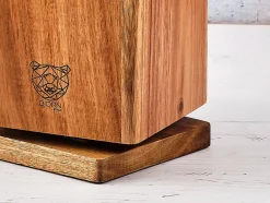 Bloc couteaux rotatif SKAGEN - Bois