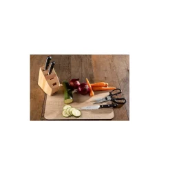 Bloc de 3 couteaux + 1 ciseaux en acier inoxydable Arcos 228700 opéra