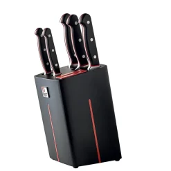 Bloc de 5 couteaux avec aiguiseur Velocity