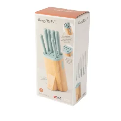 Bloc de 6 couteaux Berghoff 3950350 leo - glints slate