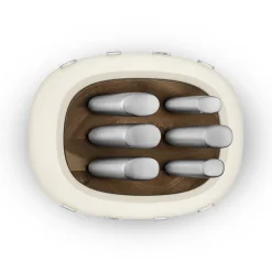 Bloc de 6 couteaux crème Smeg KBSF02CR