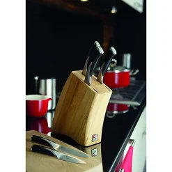 Bloc de 5 couteaux inox Amefa 697001 kyu