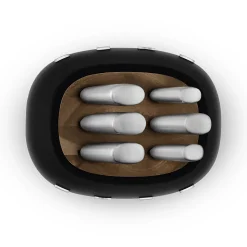 Bloc de 6 couteaux noir Smeg KBSF02BL