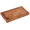 Bloc de boucher 45 x 25 x 4 cm en chêne