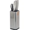 Bloc de rangement avec 5 couteaux 5Five inox