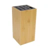 Bloc de rangement pour couteaux en bambou