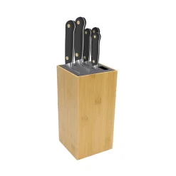 Bloc de rangement pour couteaux en bambou