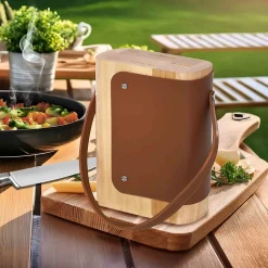 Bloc en bois d'hévéa Bois - Yao par Sabatier Trompette