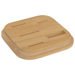 Bloc Sensia 4 couteaux et ciseaux manches en bambou - Vert- 5five