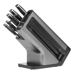 Bloc-couteaux - NINJA FOODI - StaySharp K32006EU - Avec affûteur - Ensemble de couteaux - 6 pieces aiguisées - Noir