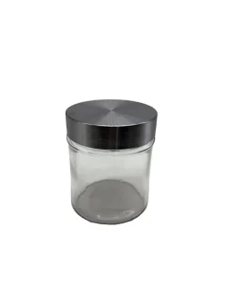 Bocal couvercle en inox 0,35 L Ornami en verre transparent