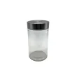 Bocal couvercle en inox 0,50 L Ornami en verre transparent