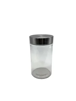 Bocal couvercle en inox 0,50 L Ornami en verre transparent