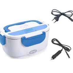 Boite à déjeuner chauffante électrique Bleu Herzberg HG03152-BLU