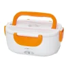 Boite à déjeuner chauffante électrique 220V Clatronic LB 3719 Blanc/orange