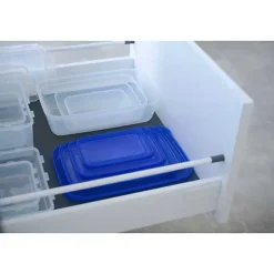 Boite hermétique de congélation carrée polar 950 ml - Gris