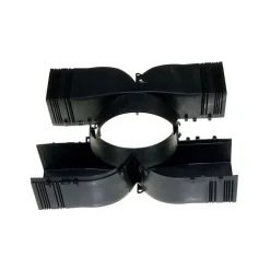 Boitier de sortie d'air 49016340 pour Hotte CANDY, ROSIERES