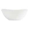Bol carré à bords ondulés blancs Olympia 180(L)mm - Vendus par 12
