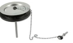 Bonde et vidage plastique pour évier grès à double paroi - Diamètre: 84 mm - Diamètre sortie: 1