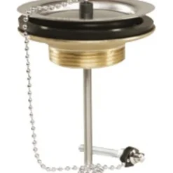 Bonde laiton pour évier grès, diamètre 60 mm - Valentin