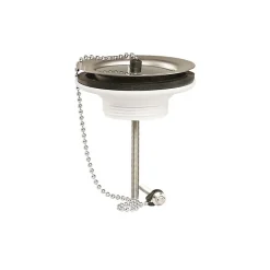 Bonde plastique pour évier grès, Diamètre 60 mm - Valentin