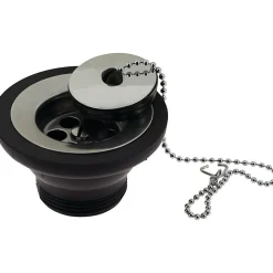 Bonde évier - NICOLL - Bouchon-chaînette - Débit 54L/min