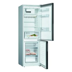 BOSCH KGV36VBEAS - Réfrigérateur combiné - 307 L (213 + 94 L) - Froid low frost - L 60 x H 186 cm - Noir