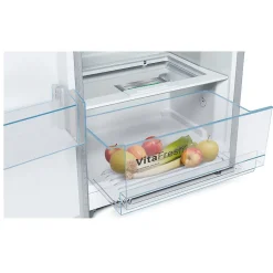 BOSCH KSV36VLEP - Réfrigérateur 1 porte - 346 L - Froid brassé - L 60 x H 186 cm - Inox côtés silver