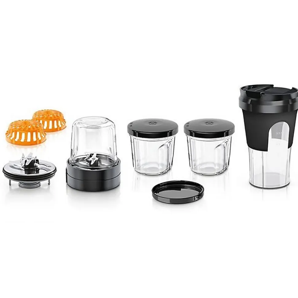 Bosch MUZ45XTM1 TastyMoments Set Noir/Transparant