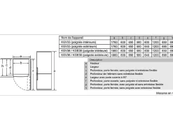 BOSCH Réfrigérateur combiné 2 portes 287 litres - KGV33VLEAS