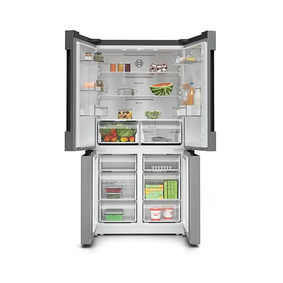 BOSCH Réfrigérateur multi-portes no-frost 605 litres inox - KFN96VPEA