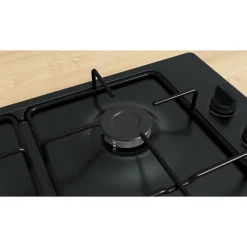 BOSCH Table de cuisson gaz 4 foyers noire - PBP6B6K80