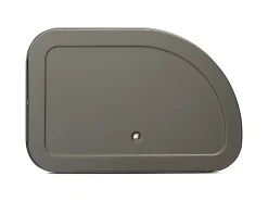 Boîte à pain couvercle coulissant en acier inoxydable Brabantia Platinum anthracite