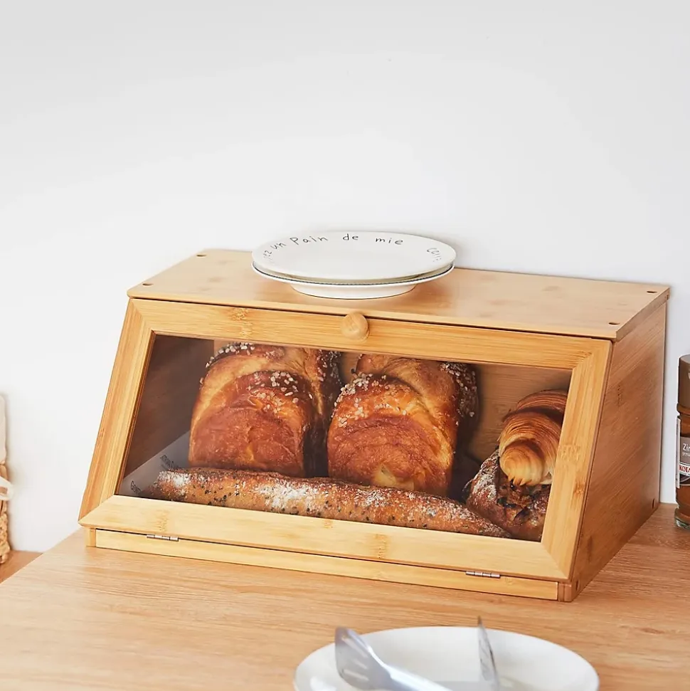 Boîte à pain Eco de rangement de cuisine 39 x 25 x 18 cm