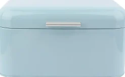 Boîte à Pain Rétro, 12 X 7,1 X 6,3 cm bleu