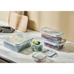 Boîte Hermétique Alimentaire Rectangulaire de 450 ml à 4 litres - 4 Litres