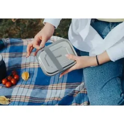 Boîte inox à Sandwich 1 litre Lunchbox TC Thermos - Vert