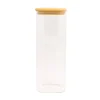 Boîte rectangulaire en verre avec couvercle hermétique 2,5 L
