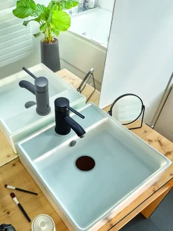 Bouchon universel Wirquin Uppy 2 en 1 ø110 mm blanc