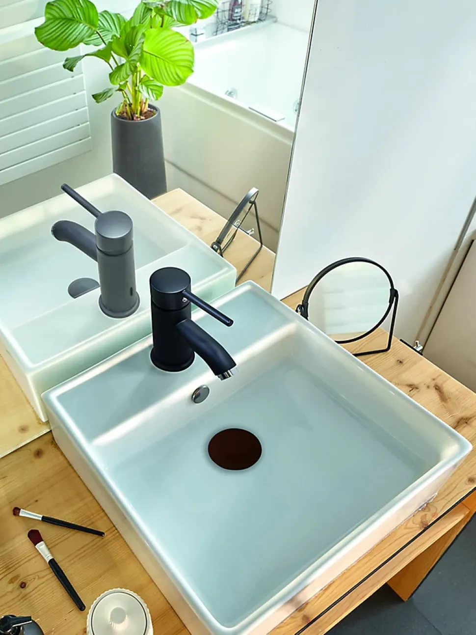 Bouchon universel Wirquin Uppy 2 en 1 ø110 mm rouge