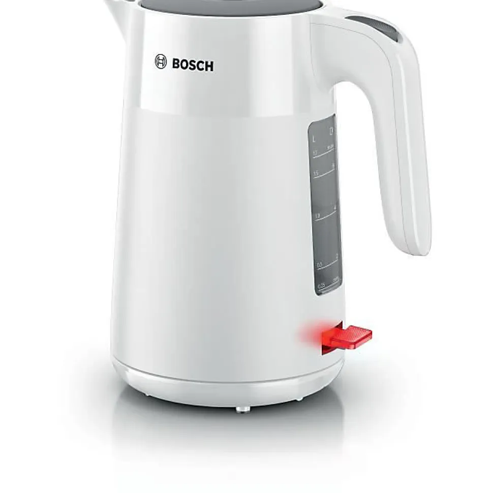 Bouilloire - BOSCH - TWK2M161 MyMoment - Blanche Mate - indicateur de tasses - niveau d'eau visible