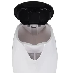 Bouilloire - Capacité 1L - Filtre anti-calcaire - Noir-Blanc - Blackpear BSF1020