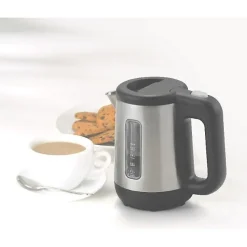 Bouilloire - KENWOOD JKM076 - Compacte 0.5L - Inox satiné et noir - Filtre anti-calcaire amovible