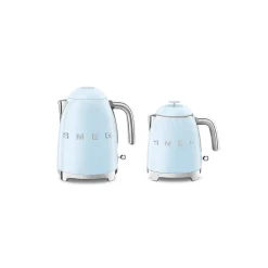 Bouilloire - SMEG - KLF05PBEU - 0.8L - Bleu azur - Compacte et anti-calcaire