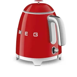 Bouilloire - SMEG - KLF05RDEU - 0,8 Litres - 1400 Watt - Rouge - Anti-calcaire et Maintien au chaud