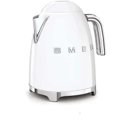 Bouilloire - SMEG - KLF03WHEU - 1,7 L - 2400W - Acier inox vernis - Blanc