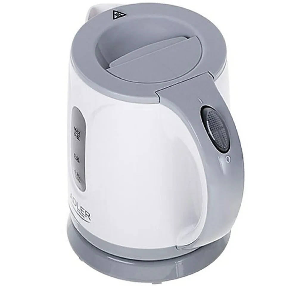 Bouilloire Adler AD 1371g Blanc Gris polypropylène 850 W 0,8 L