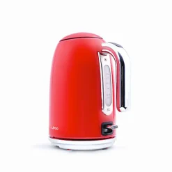 Bouilloire design Rétro rouge 1.7L