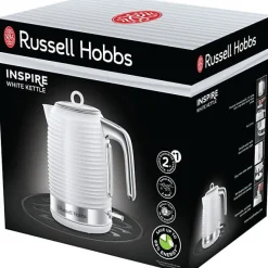 Bouilloire Electrique - Russell Hobbs - Inspire 24360-70 - 1,7L - Ebullition Rapide - Filtre Anti-Calcaire