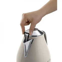 Bouilloire Electrique Icona Vintage - DELONGHI - KBOV 2001.BG - 1.7 L - Résistance cachée en inox